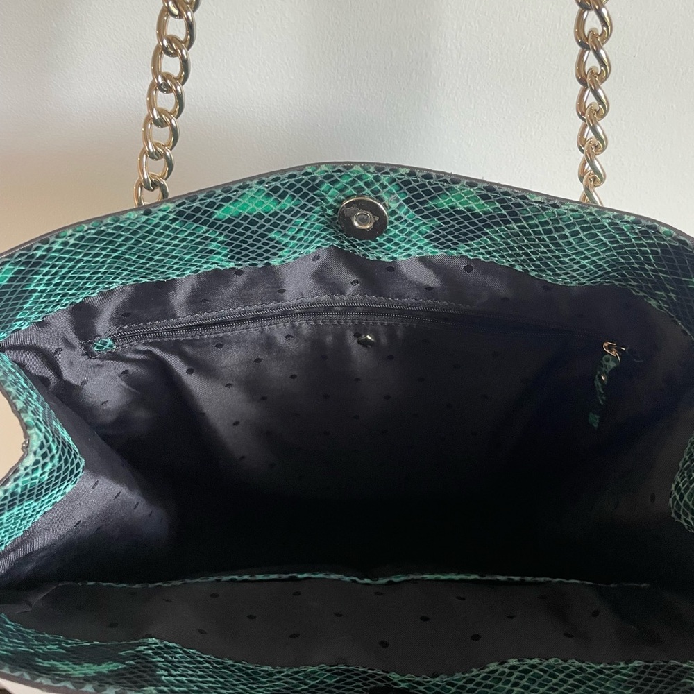 Kate Spade Denee South Kensington Blue Snake Bag - Picture 4 of 7